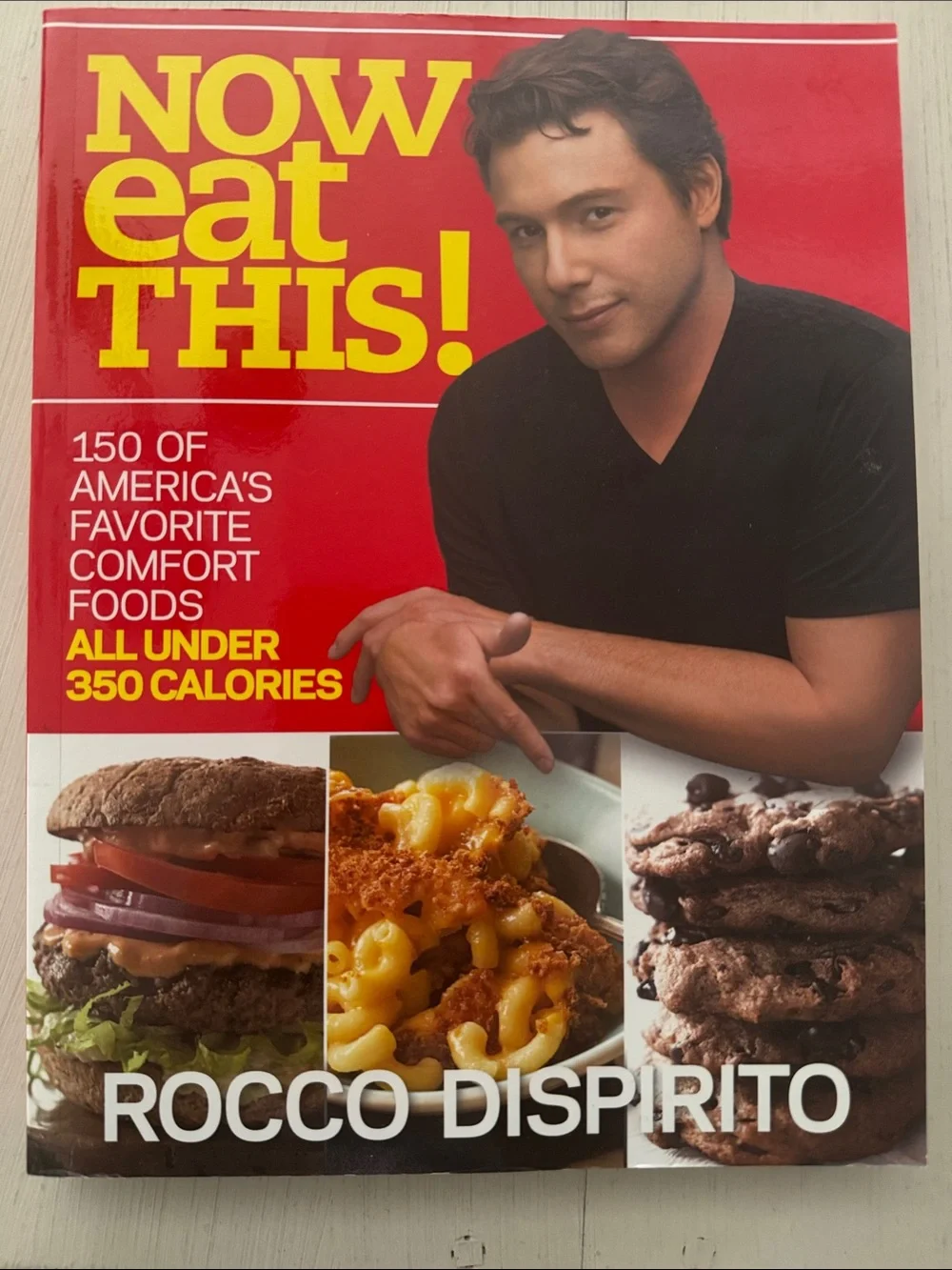 Now EatThis! Cookbook by Rocco Dispirito-in like new condition